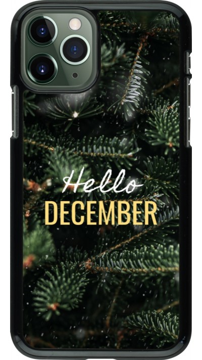iPhone 11 Pro Case Hülle - Winter 25 Winter hello december
