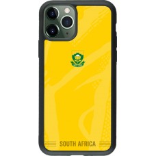 iPhone 11 Pro Case Hülle - Silikon schwarz Südafrika 2026 personalisierbares Fussballtrikot