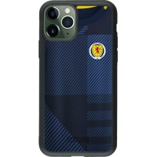 iPhone 11 Pro Case Hülle - Silikon schwarz Schottland personalisierbares Fussballtrikot