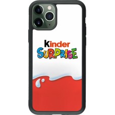iPhone 11 Pro Case Hülle - Silikon schwarz Kinder Surprise