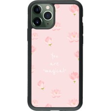 iPhone 11 Pro Case Hülle - Silikon schwarz Mom 2023 your are magical