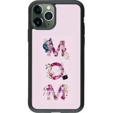 iPhone 11 Pro Case Hülle - Silikon schwarz Mom 2024 girly mom