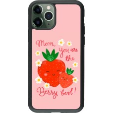 iPhone 11 Pro Case Hülle - Silikon schwarz Mom 2026 Berry best