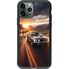 iPhone 11 Pro Case Hülle - Silikon schwarz Mustang 69 Grand Canyon