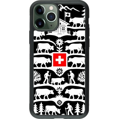iPhone 11 Pro Case Hülle - Silikon schwarz Poya Schweiz 3 schwarz