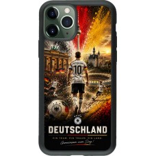 iPhone 11 Pro Case Hülle - Silikon schwarz Fussball Deutschland splash 2026