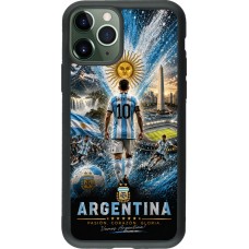 iPhone 11 Pro Case Hülle - Silikon schwarz Fussball Argentinien splash 2026