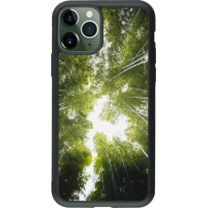 iPhone 11 Pro Case Hülle - Silikon schwarz Spring 23 forest blue sky