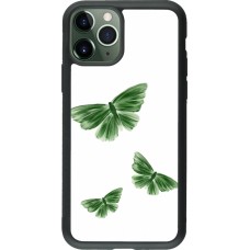 iPhone 11 Pro Case Hülle - Silikon schwarz Butterflies 2026