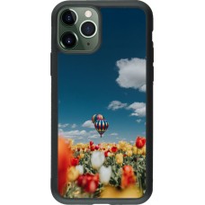 iPhone 11 Pro Case Hülle - Silikon schwarz Hot air balloon 2026