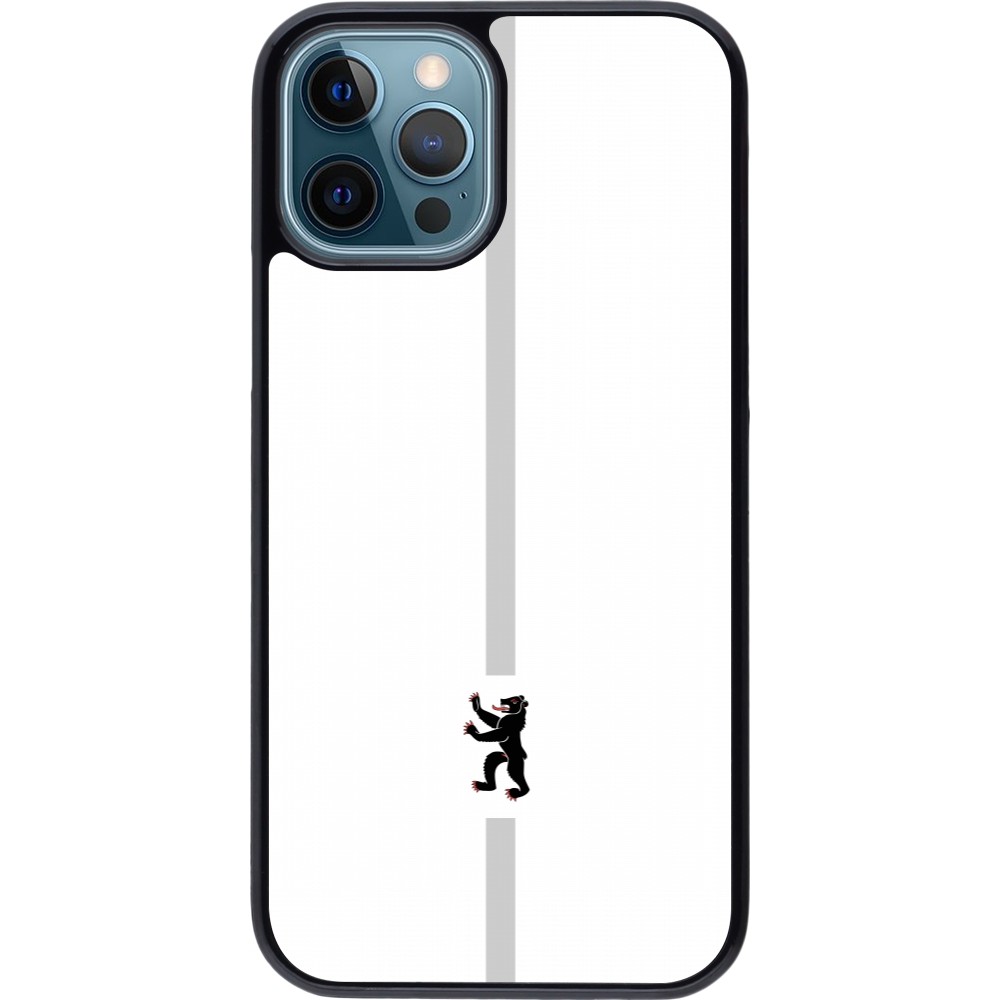 Coque iPhone 12 / 12 Pro - Canton AI blanc