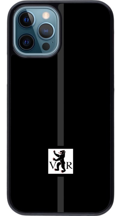 Coque iPhone 12 / 12 Pro - Canton AR noir