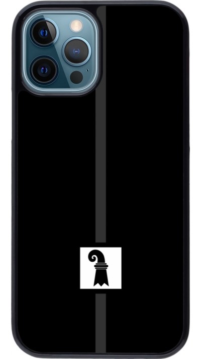 Coque iPhone 12 / 12 Pro - Canton BS noir