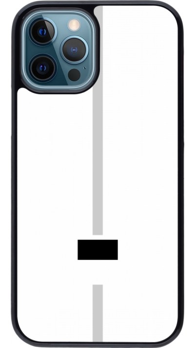 Coque iPhone 12 / 12 Pro - Canton FR blanc