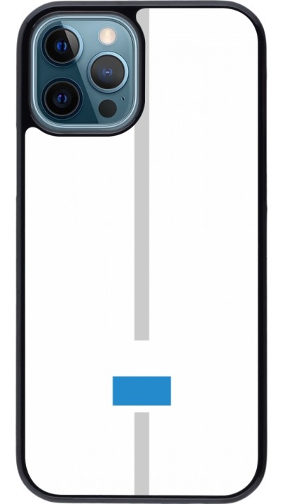 Coque iPhone 12 / 12 Pro - Canton LU blanc
