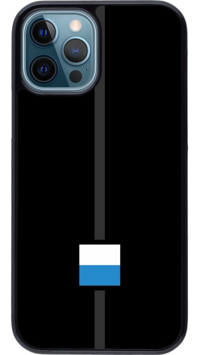 Coque iPhone 12 / 12 Pro - Canton LU noir