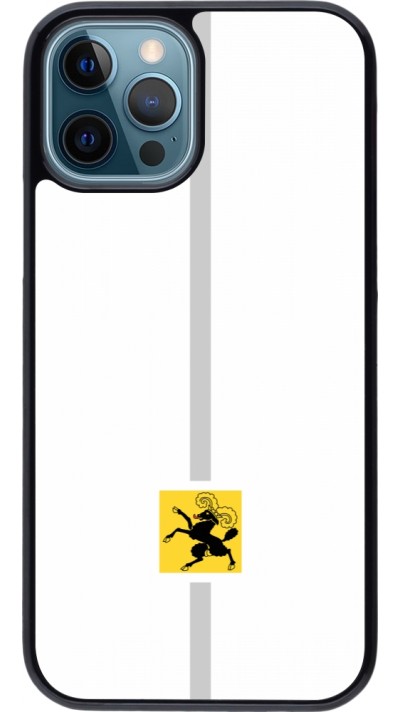 Coque iPhone 12 / 12 Pro - Canton SH blanc