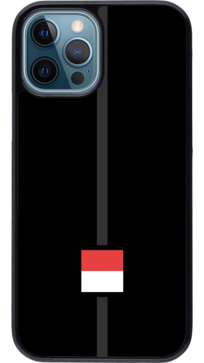 Coque iPhone 12 / 12 Pro - Canton SO noir