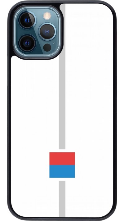 Coque iPhone 12 / 12 Pro - Canton TI blanc