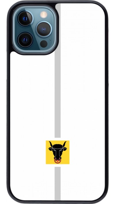Coque iPhone 12 / 12 Pro - Canton UR blanc