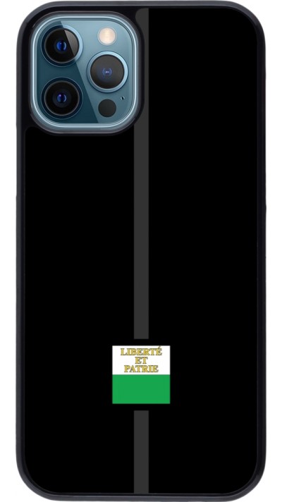 Coque iPhone 12 / 12 Pro - Canton VD noir