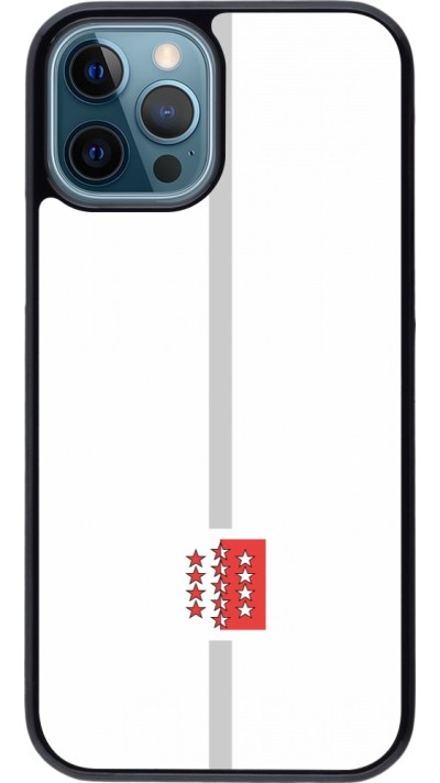 Coque iPhone 12 / 12 Pro - Canton VS blanc