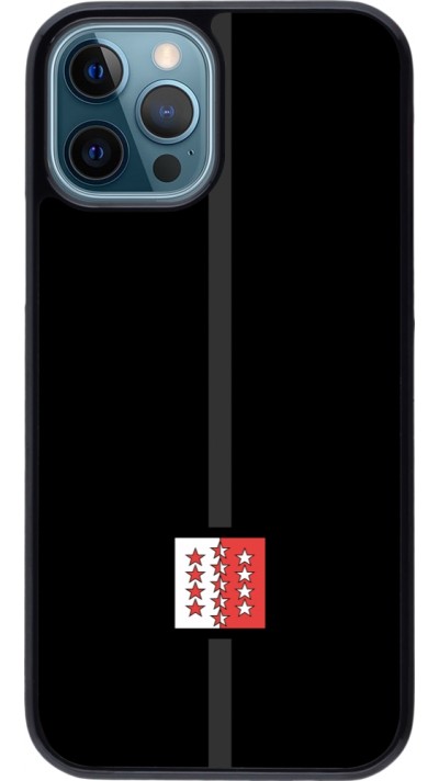 Coque iPhone 12 / 12 Pro - Canton VS noir