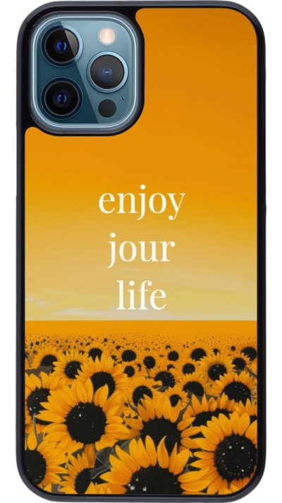 iPhone 12 / 12 Pro Case Hülle - Summer 2025 Enjoy your life