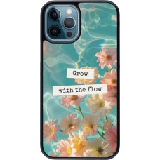 iPhone 12 / 12 Pro Case Hülle - Summer 2025 Grow with the flow
