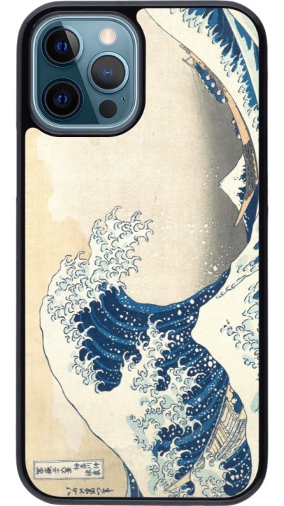 iPhone 12 / 12 Pro Case Hülle - Kunstbild - Die große Welle vor Kanagawa - Hokusai