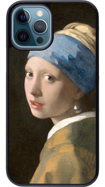 iPhone 12 / 12 Pro Case Hülle - Kunstbild - Das Mädchen mit dem Perlenohrring - Jan Vermeer
