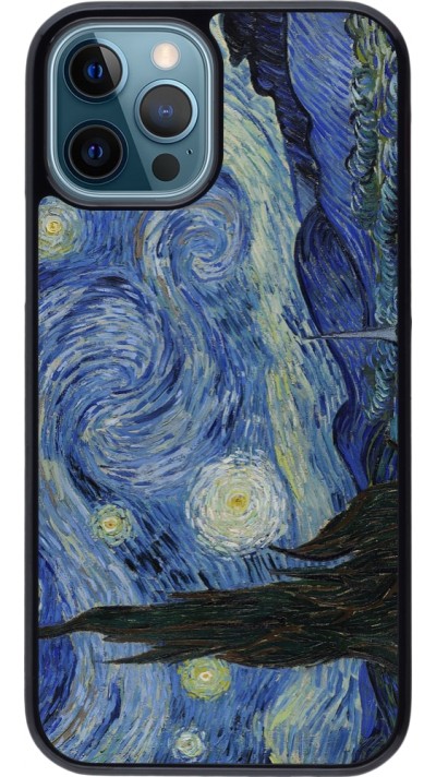 iPhone 12 / 12 Pro Case Hülle - Kunstbild - Sternennacht - Van Gogh
