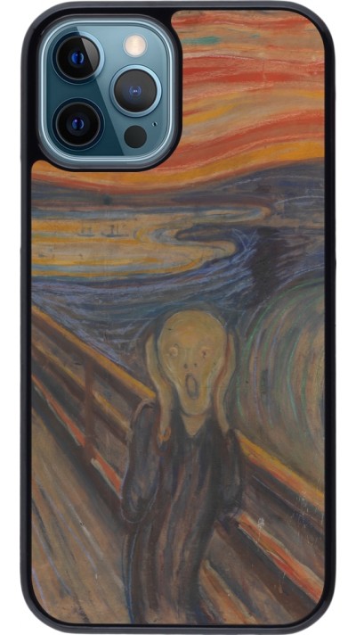 iPhone 12 / 12 Pro Case Hülle - Kunstbild - Der Schrei - Edvard Munch