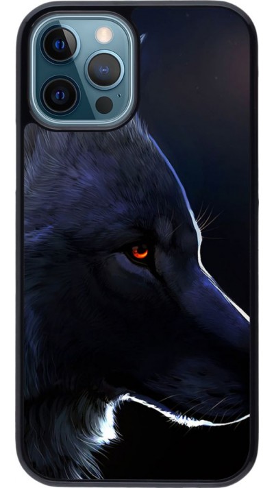 Hülle iPhone 12 / 12 Pro - Wolf Shape