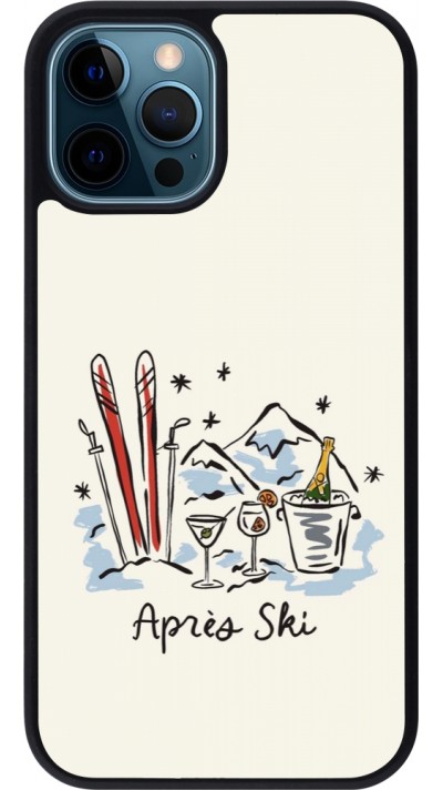 iPhone 12 / 12 Pro Case Hülle - Silikon schwarz After the sky 2026