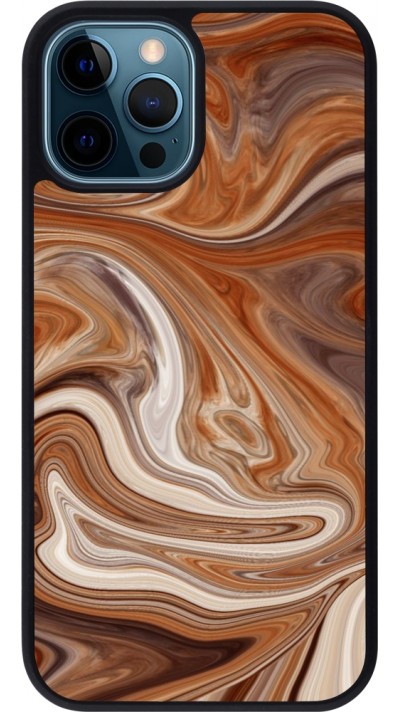 iPhone 12 / 12 Pro Case Hülle - Silikon schwarz Autumn 2024 marbe