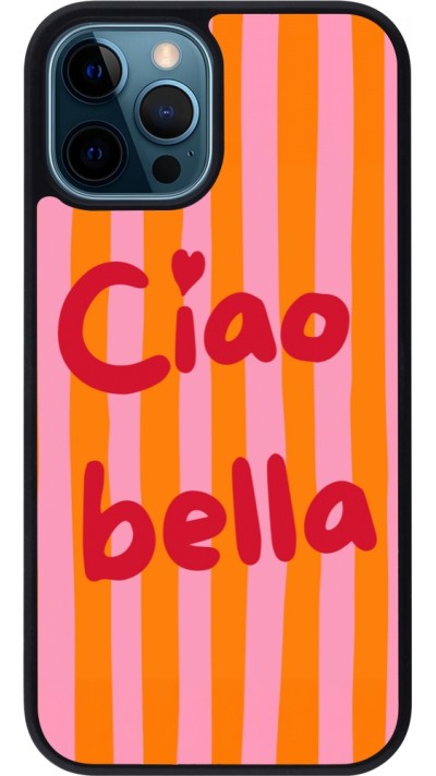 iPhone 12 / 12 Pro Case Hülle - Silikon schwarz Bye Bella 2026