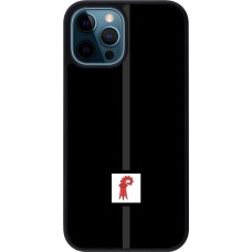iPhone 12 / 12 Pro Case Hülle - Silikon schwarz Kanton BL schwarz