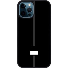 iPhone 12 / 12 Pro Case Hülle - Silikon schwarz Kanton FR schwarz