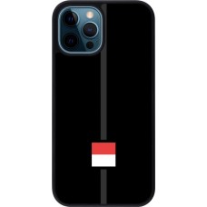 iPhone 12 / 12 Pro Case Hülle - Silikon schwarz Kanton SO schwarz