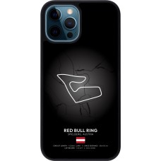 iPhone 12 / 12 Pro Case Hülle - Silikon schwarz F1 Track 2025 Austria