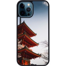 iPhone 12 / 12 Pro Case Hülle - Silikon schwarz Spring 23 Japan