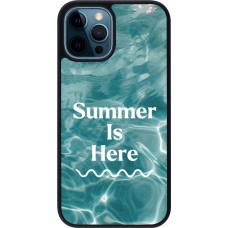 iPhone 12 / 12 Pro Case Hülle - Silikon schwarz Summer 2025 Summer is here