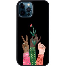 iPhone 12 / 12 Pro Case Hülle - Silikon schwarz Womens day 2026 2