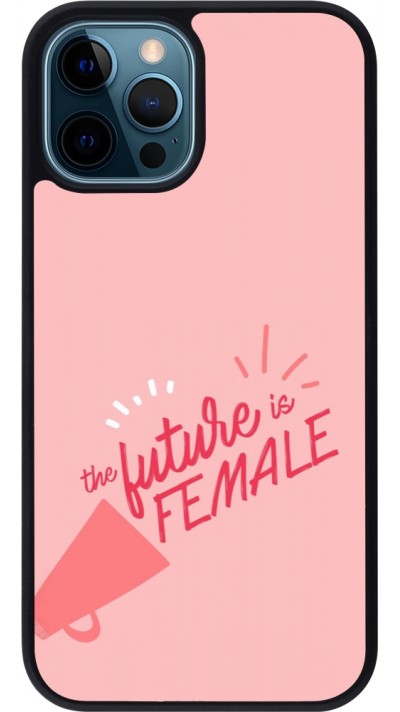 iPhone 12 / 12 Pro Case Hülle - Silikon schwarz Womens day 2026 4