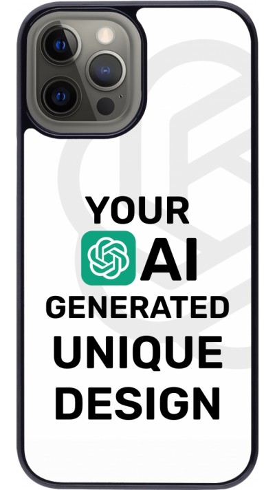 iPhone 12 Pro Max Case Hülle - 100% einzigartig erstellt dank Deiner Kreativität und künstlicher Intelligenz (KI)