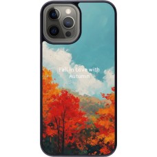 iPhone 12 Pro Max Case Hülle - Autumn 25 Fall in love
