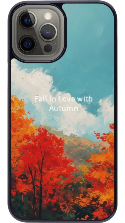 iPhone 12 Pro Max Case Hülle - Autumn 25 Fall in love