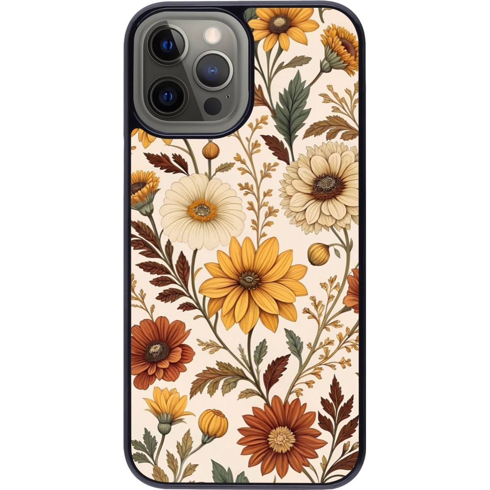 iPhone 12 Pro Max Case Hülle - Autumn 25 Flower pattern