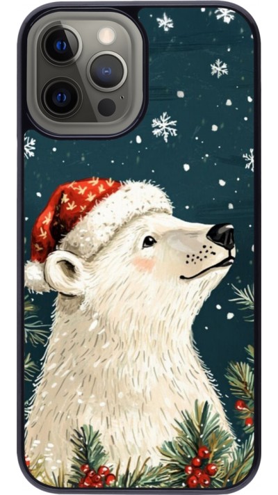 iPhone 12 Pro Max Case Hülle - Christmas 25 Bear